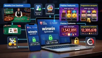 Online Betting and Casino Guide: Trustworthy Sportsbooks, Mobile Live Casinos, Account Setup, Pokies Features, Predictions, House Edge, Hold-and-Spin Slots and Progressive Jackpots